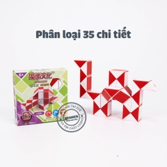 Rubik Rắn biến thể Magic Snake QiYi 24 - 36 - 72 chi tiết