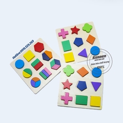 Bộ xếp khối montessori bé từ 1-3 tuổi LOẠI ĐẸP