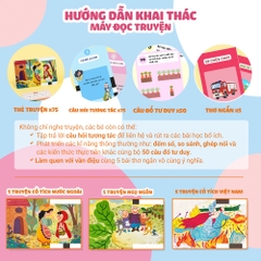 Máy đọc truyện Kennen- Máy đọc thẻ truyện tranh tư duy bảo hành 6 tháng