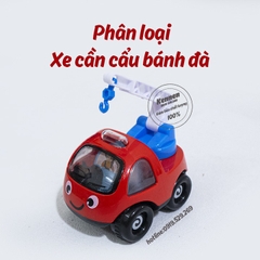 Xe bánh đà, xe vặn cót nhiều màu an toàn cho bé