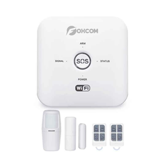 BÁO ĐỘNG FOXCOM ĐA MẠNG GSM/GPRS 24 VÙNG KHÔNG DÂY FC12G