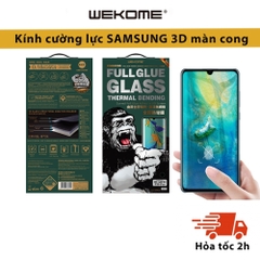Kính cường lực bảo vệ màn hình 3D WEKOME 028 trong suốt dành cho SAMSUNG S8 S8+ S9 S9+ S10 S10+ NOTE 8 9