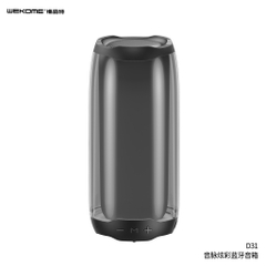 Loa bluetooth WEKOME cao cấp để bàn tích hợp đèn LED 11 hiệu ứng ánh sáng D31