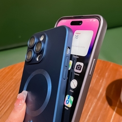 Ốp điện thoại hỗ trợ sạc từ tính bảo vệ camera KOLEAD P36 chống bám vân tay dành cho 11 12 13 14 15 Promax