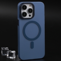 ỐP CASE điện thoại nhám chống bám bẩn hỗ trợ sạc không dây viền camera và nút bấm kim loại sang trọng KOLEAD IP009