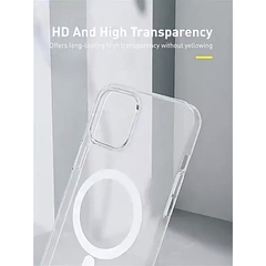 Ốp lưng từ tính trong suốt iphone KOLEAD P12 chống sốc sạc không dây 7 8 plus X XS XSMAX 11 12 13 14 15 PRO PROMAX PLUS