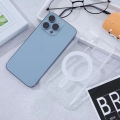 Ốp lưng từ tính trong suốt iphone KOLEAD P12 chống sốc sạc không dây 7 8 plus X XS XSMAX 11 12 13 14 15 PRO PROMAX PLUS