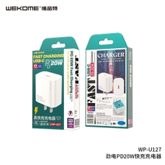 Bộ sạc nhanh PD20W U127 U126 Cổng Type C 20W, sạc cho điện thoại dòng iph XS Max 11 12 13 14 Promax Samsung Oppo LG