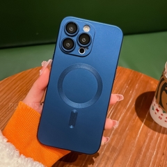 Ốp điện thoại hỗ trợ sạc từ tính bảo vệ camera KOLEAD P36 chống bám vân tay dành cho 11 12 13 14 15 Promax