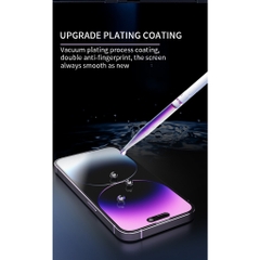 Cường lực iphone KINGKONG BAIKO chắn bụi loa 9H siêu mượt siêu bền cho Iphone 15 14 13 12 11 Pro max 7 8 Plus Xr Xs x
