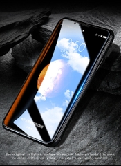 Kính cường lực bảo vệ điện thoại KINGKONG  009 - Cường lực đủ dòng iPhone - Full màn hình, kính dán trần viền đen - Chính hãng KINGKONG