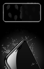 Kính cường lực bảo vệ điện thoại KINGKONG  009 - Cường lực đủ dòng iPhone - Full màn hình, kính dán trần viền đen - Chính hãng KINGKONG