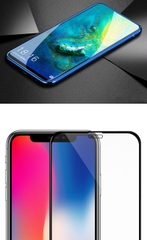 Kính cường lực bảo vệ điện thoại KINGKONG  009 - Cường lực đủ dòng iPhone - Full màn hình, kính dán trần viền đen - Chính hãng KINGKONG