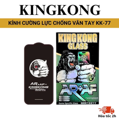 Kính cường lực iphone KINGKONG KK-86 Super Glass hộp Full HD, chống nhìn trộm X XS Max 11 12 Pro 13 14 15 16 promax pro.