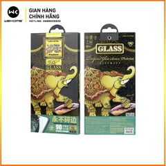 Kính cường lực voi Elephant 9D bảo vệ cạnh viền hộp sắt chính hãng WEKOME