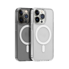 Ốp lưng từ tính trong suốt iphone KOLEAD P12 chống sốc sạc không dây 7 8 plus X XS XSMAX 11 12 13 14 15 PRO PROMAX PLUS