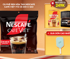 Cà phê đen hòa tan NESCAFE Café Việt (Túi 35 gói x 16g)