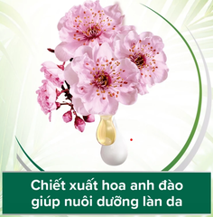 Sữa tắm Palmolive chiết xuất thiên nhiên dưỡng da ẩm mịn từ hoa 500g