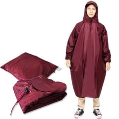 Áo mưa Bít kín người vải dù OCEAN màu sắc trang nhã chống nước, chống thấm / áo mưa ích kỉ vải dù dày dặn, tay bo chun