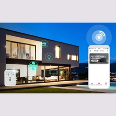 Ổ cắm đơn điều khiển bằng wifi từ xa thông minh Rạng Đông OC01 - Thiết kế nhỏ gọn, tiện lợi dùng cho mọi gia đình