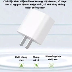 Bộ Củ Cáp Sạc Nhanh PD C15 20W chuẩn dòng KOLEAD An Toàn Ổn Định - Bảo Vệ Thiết Bị - Không Nóng Máy