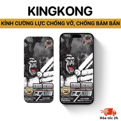 Kính cường lực KINGKONG KK-85 FULL MÀN HÌNH, độ cứng 9H iphone 11 12 13 14 15 16 pro promax x xr xs max.