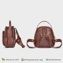 Balo da nữ mini Hàn Quốc FADODA FBA8 đi chơi, dạo phố