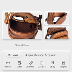 Balo da nữ mini Hàn Quốc FADODA FBA8 đi chơi, dạo phố