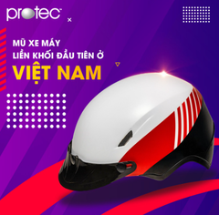 Mũ bảo hiểm thời trang siêu nhẹ Protec IM01, nặng chỉ 415g, mẫu mới, an toàn gấp bội