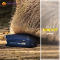 Vali Nhựa Size Xách Tay 20 inch Travelking HÙNG PHÁT 887