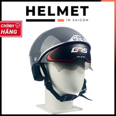 Mũ bảo hiểm 1/2 đầu kính âm GPA A169 (GRS) - Giấu kính, chắc chắn