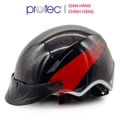 Mũ bảo hiểm thời trang siêu nhẹ Protec IM01, nặng chỉ 415g, mẫu mới, an toàn gấp bội