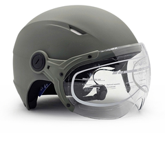 Mũ bảo hiểm 1/2 đầu Có Kính PROTEC VIC Độ che phủ sâu hơn