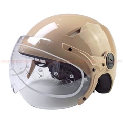 Mũ bảo hiểm 1/2 đầu Có Kính PROTEC VIC Độ che phủ sâu hơn