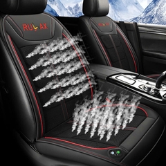 Đệm Làm Mát Ghế Ô Tô RULAX Có Chức Năng Massage - Đệm Điều Hòa, Tựa Lưng Ghế Ô Tô Giúp Giảm Mệt Mỏi Khi Lái Xe.