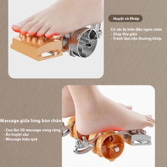 Máy Massage Chân Khí Nén Đa Năng Rulax, Có Túi Khí Ở Bắp Chân ( Bảo Hành 12 Tháng)