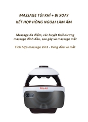 Máy Massage Đầu Rulax Không Dây ( Có Kết Nối Bluetooth)