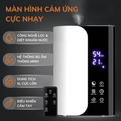 Máy Phun Sương Tạo Ẩm, Bù Ẩm Không Khí LP-2209, Tạo Ion Trong Nước, Khử Khuẩn Bằng Tia UV Dung Tích Bình Chứa Lên Tới 5L