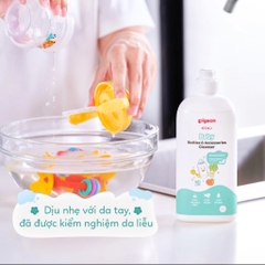 Nước rửa bình sữa Pigeon và phụ kiện 450ml ( túi) Gốc thực vật