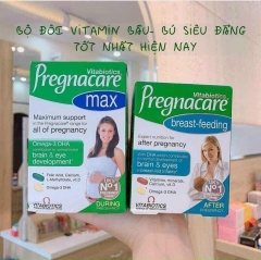 Vitamin Tổng Hợp cho mẹ sau sinh Pregnacare Breast- Feeding