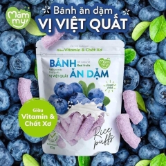 Bánh ăn dặm Mămmy vị việt quất ( mới)