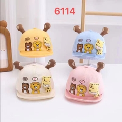 Mũ lưỡi trai có tai gấu phong cách Hàn Quốc cho bé