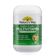 Vitamin tổng hợp Multivitamin Natrure's Way Úc ( 200 viên)- Bổ sung vitamin & khoáng chất