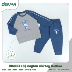 Bộ zagian dài tay Dokma 2564 thu đông 2024