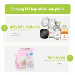 PKBS - Máy Hâm Sữa, Ủ Sữa Đơn Cho Bé Kichilachi 4 Chức Năng Hâm Sữa, Ủ Sữa, Hâm Thức Ăn Và Tiệt Trùng