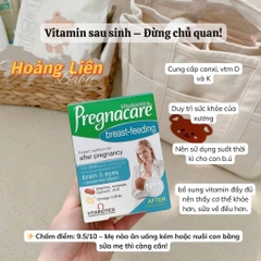 Vitamin Tổng Hợp cho mẹ sau sinh Pregnacare Breast- Feeding