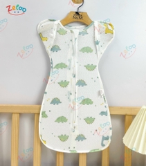 Nhộng lưới thông hơi mở tay 100% cotton Organic SwaddleMe