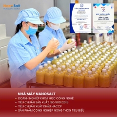 Cốt gừng tràm trà muối Epsom (550ml) giúp giảm ho, giải cảm, giữ ấm cơ thể, giảm đau nhức
