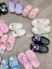 Dép Cross Kid Band Classic Clog Chính Hãng - Sấu Vui Vẻ - CCK