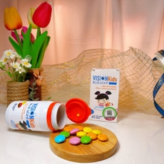 Viên sáng mắt học đường Vision Kids – Bảo tồn thị lực tốt nhất (hộp 60v)